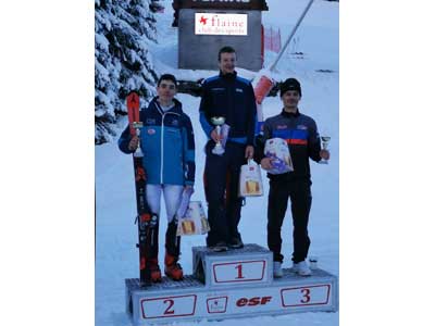 Podium de Grégory Podium de Grégory