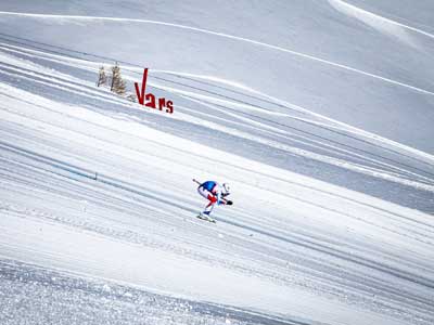 Descente Vitesse ski Vars 2023 Descente Vitesse ski Vars 2023
