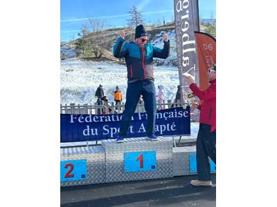 1ère marche du podium 1ère marche du podium