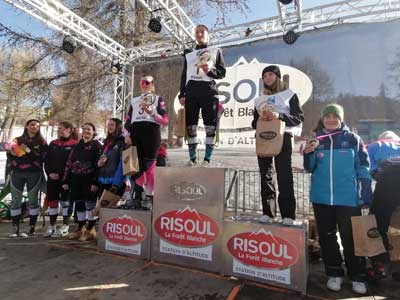 Podium grand Prix Risoul Podium grand Prix Risoul