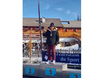 Podium pour Florence Podium pour Florence