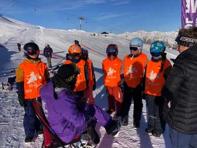 Nos snowboarders, Lili, Lilou, Céleste, Lubin, Gaspard et Marin Nos snowboarders, Lili, Lilou, Céleste, Lubin, Gaspard et Marin