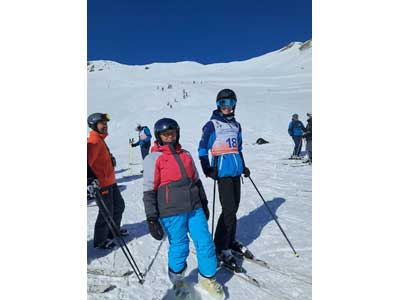Sur la piste
