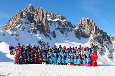 Photo groupe ski club Réallon Photo groupe ski club Réallon